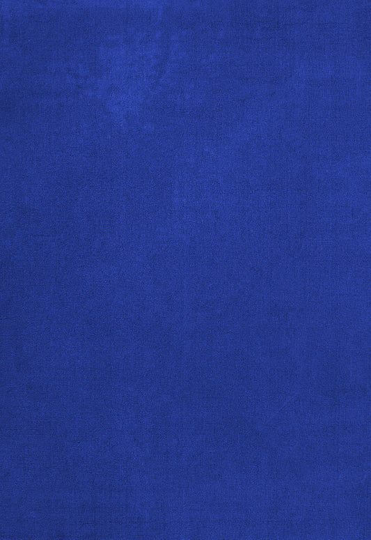 Haven Royal Navy Blue Solid Hand-Tufted Wool Rug
