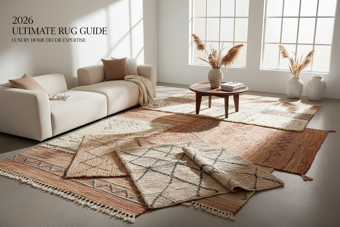 The Ultimate Guide to Choosing the Perfect Rug: Types, Sizes &amp; Styles for Every Room in 2026
