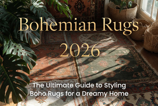 Bohemian Rugs 2026: The Ultimate Guide to Styling Boho Rugs (20% Off Sale)