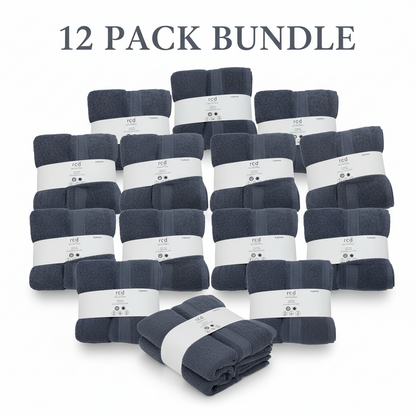 100% Pure Organic Cotton Hand Towel (20" x 40") - Bulk Packs