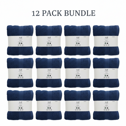 100% Pure Organic Cotton Hand Towel (20" x 40") - Bulk Packs