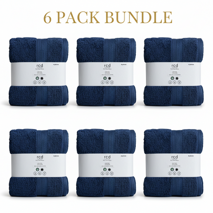 100% Pure Organic Cotton Hand Towel (20" x 40") - Bulk Packs