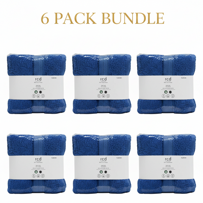 100% Pure Organic Cotton Hand Towel (20" x 40") - Bulk Packs
