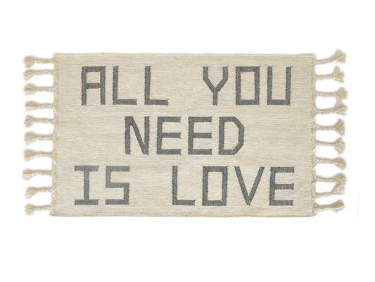 All You Need is Love Positive Affirmation Rug