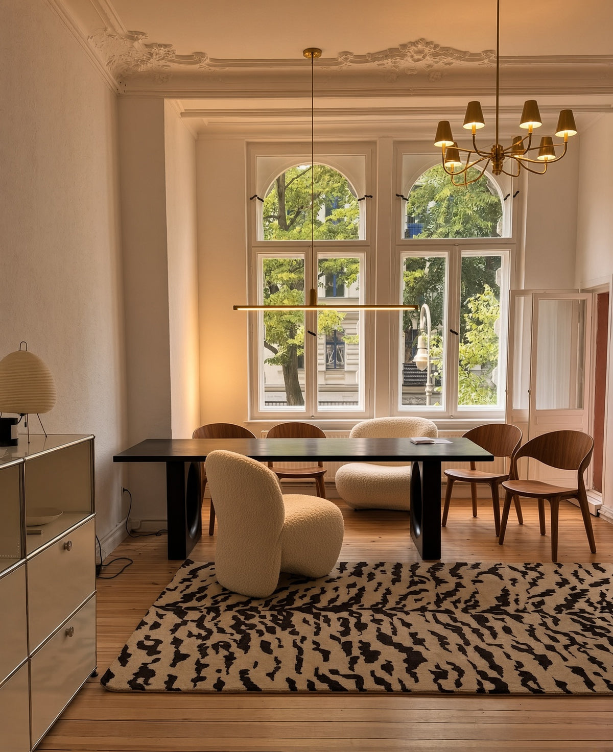 Tigra Animal Print Handmade Wool Rug