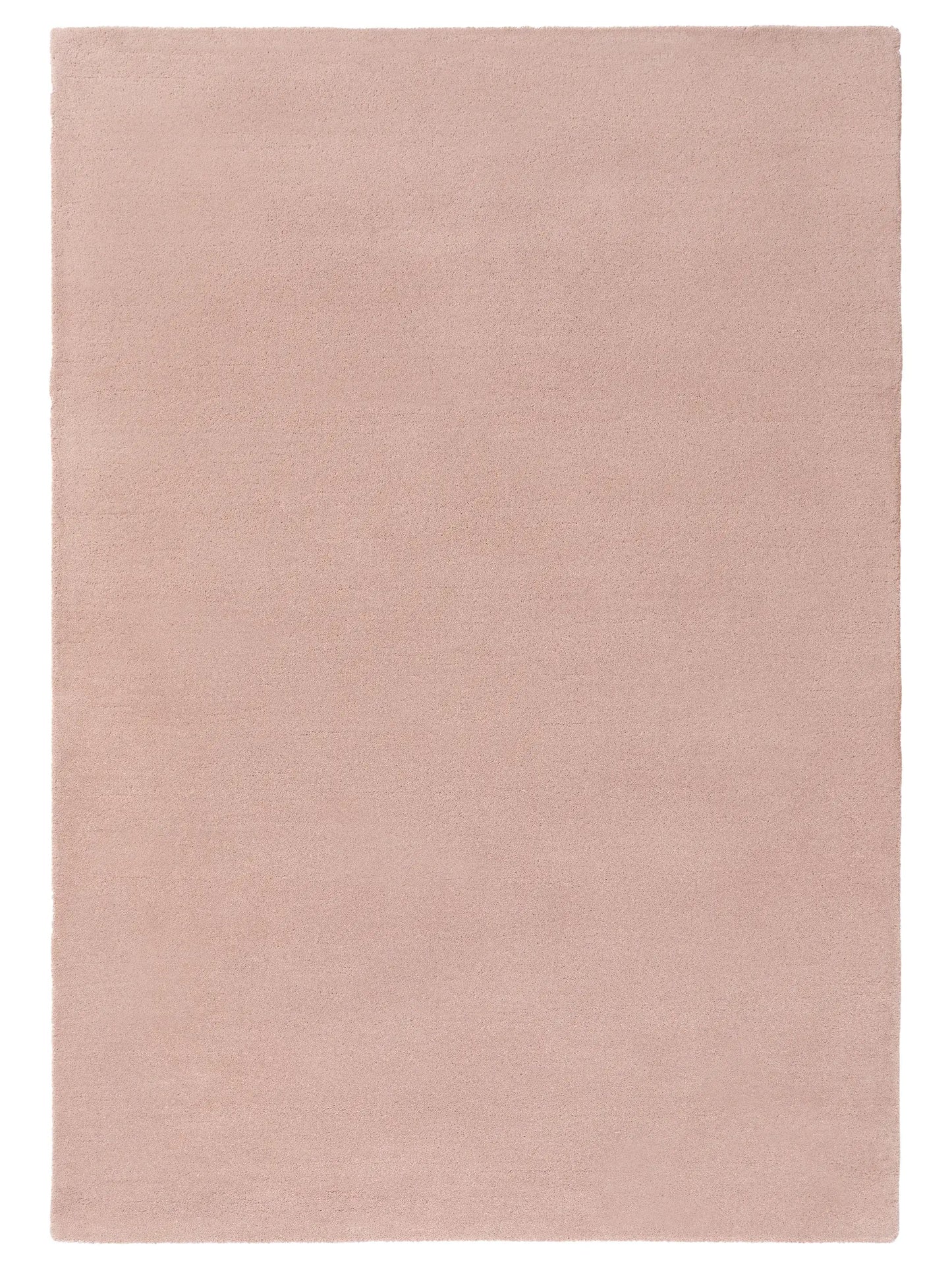 Haven Blush Pink Solid Hand-Tufted Wool Rug