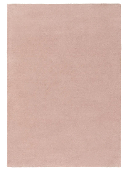 Haven Blush Pink Solid Hand-Tufted Wool Rug