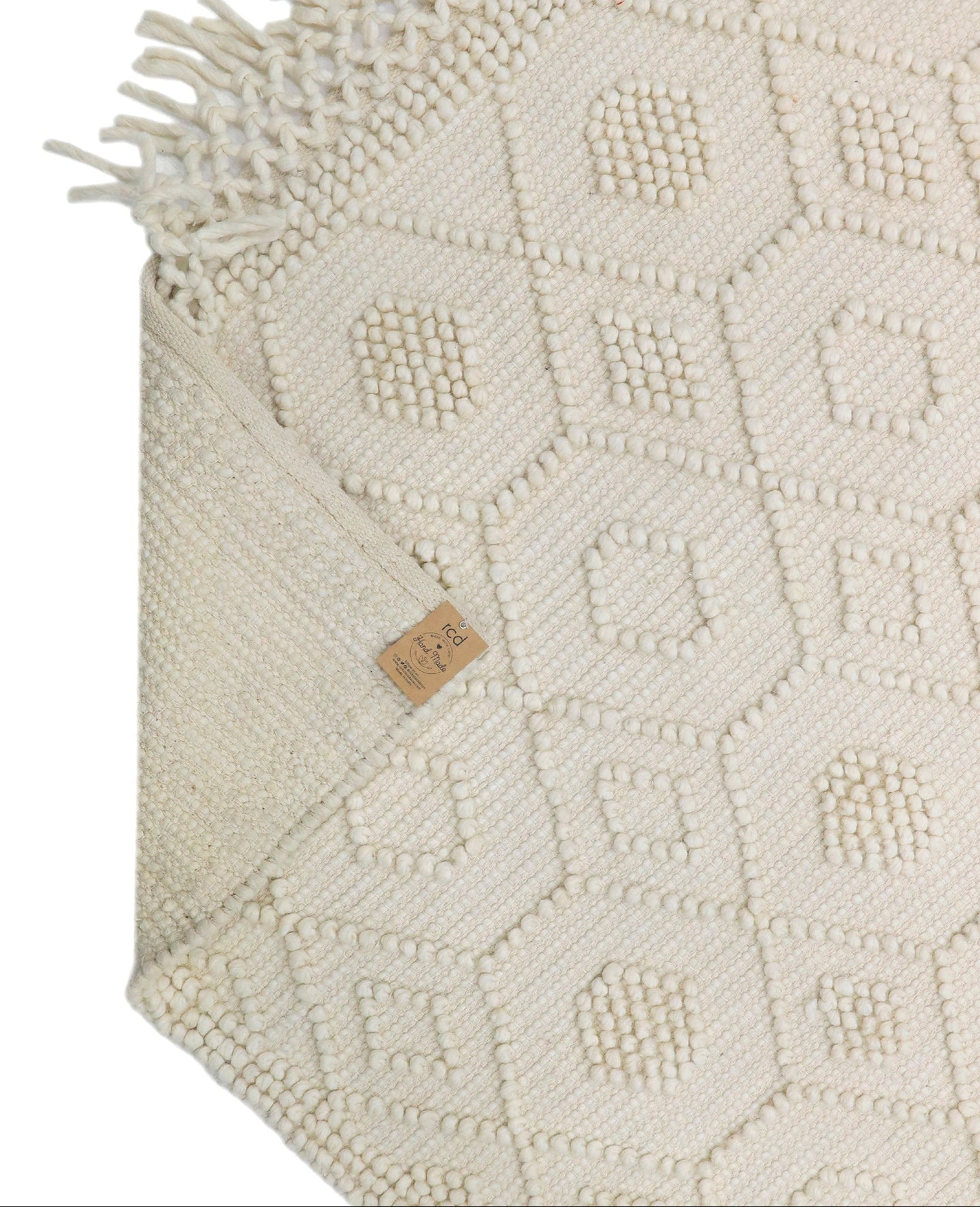 Leslie Chunky Loop Pure Organic Wool Area Rug
