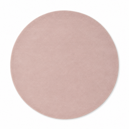 Haven Blush Pink Solid Hand-Tufted Wool Rug