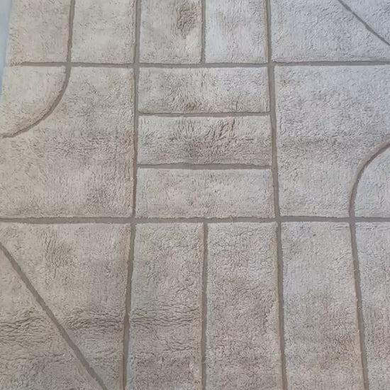 client video of susan rug in bathroom