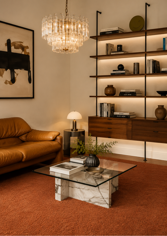 toffee brown new zealand wool rug