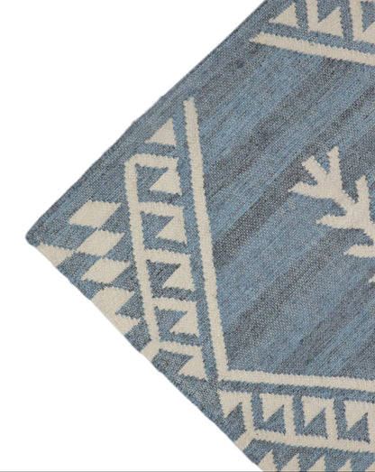 ABBIE Blue Kilim Rug