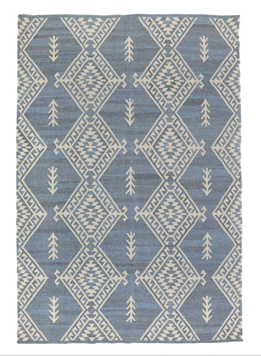 ABBIE Blue Kilim Rug