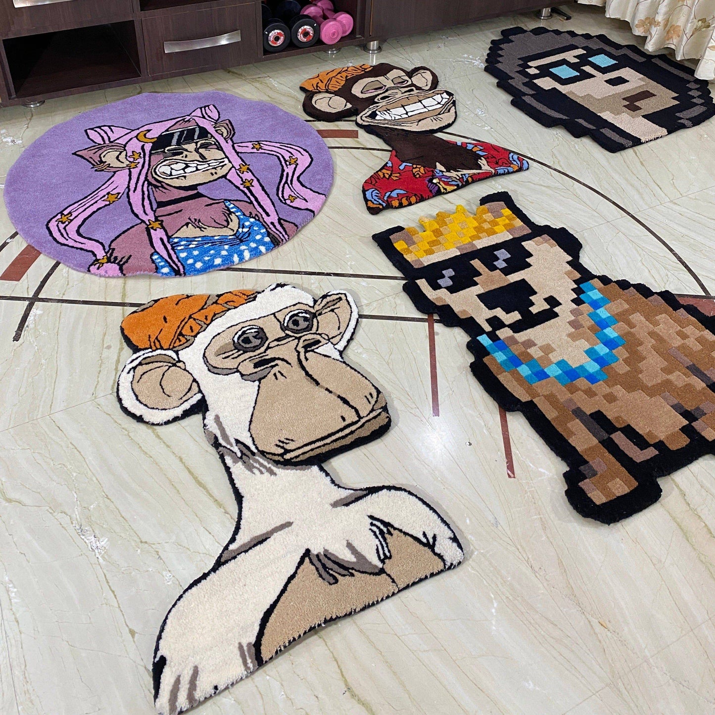 [Living Room Rug], [Custom Carpet] [Area Rug] [Washable Rug] [Rich Class Decor] 