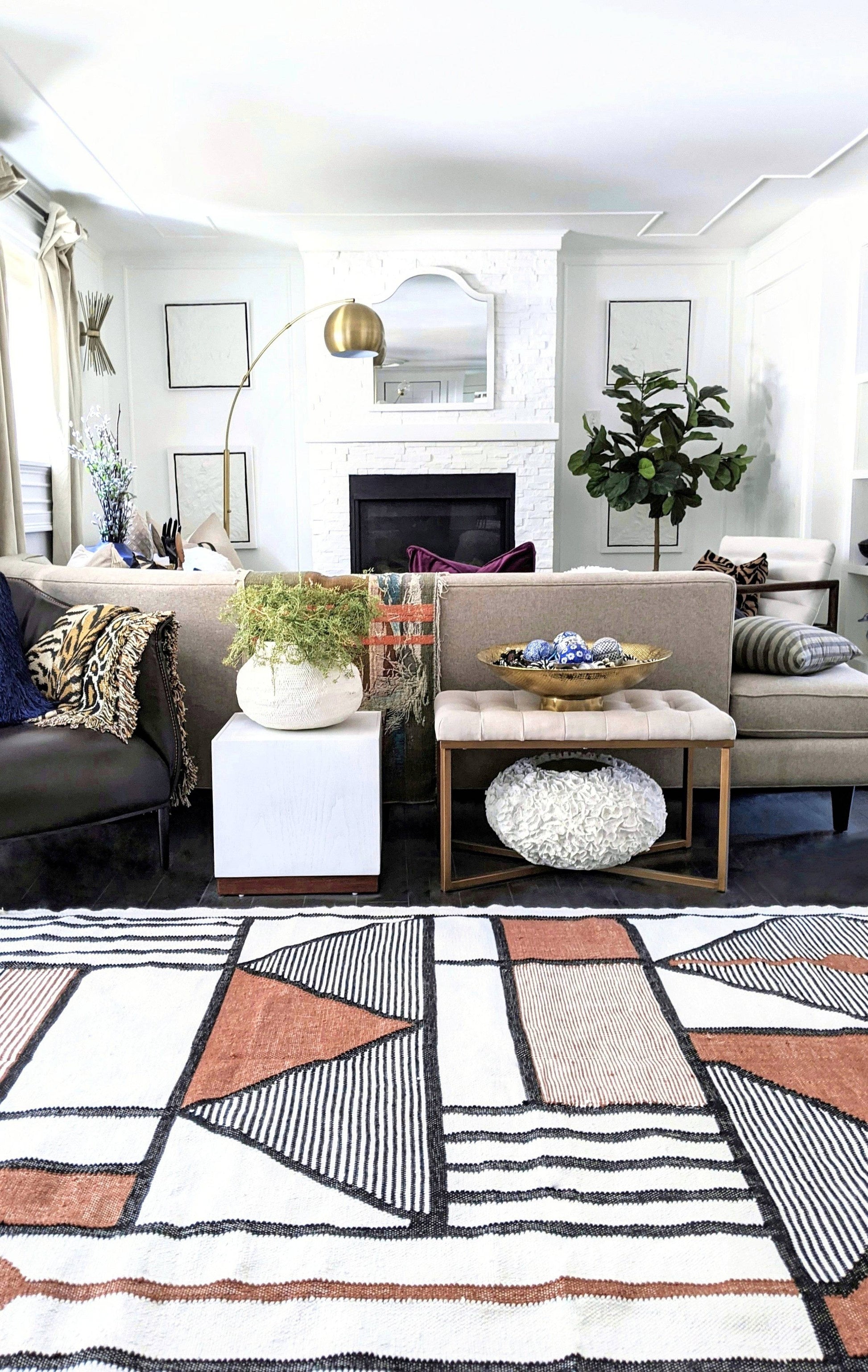 [Living Room Rug], [Custom Carpet] [Area Rug] [Washable Rug] [Rich Class Decor] 