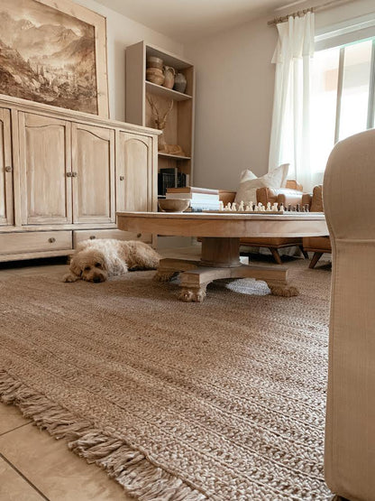 [Brown Rug], [Living Room Rug] [Taupe Rug] [Beige Rug] [Rich Class Decor] 