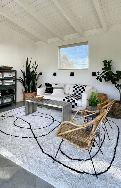 [Living Room Rug], [Custom Carpet] [Area Rug] [Washable Rug] [Rich Class Decor] 