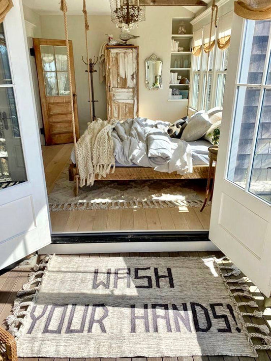 WASH YOUR HANDS - Wool - Entryway